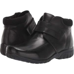 Propet Women's Delaney Strap Ankle Boot, Black Size 9.5